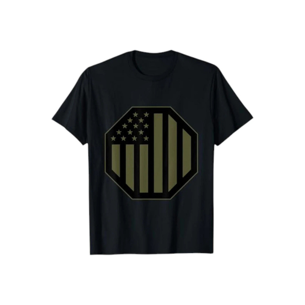 UFC American Men's Born Tee Black